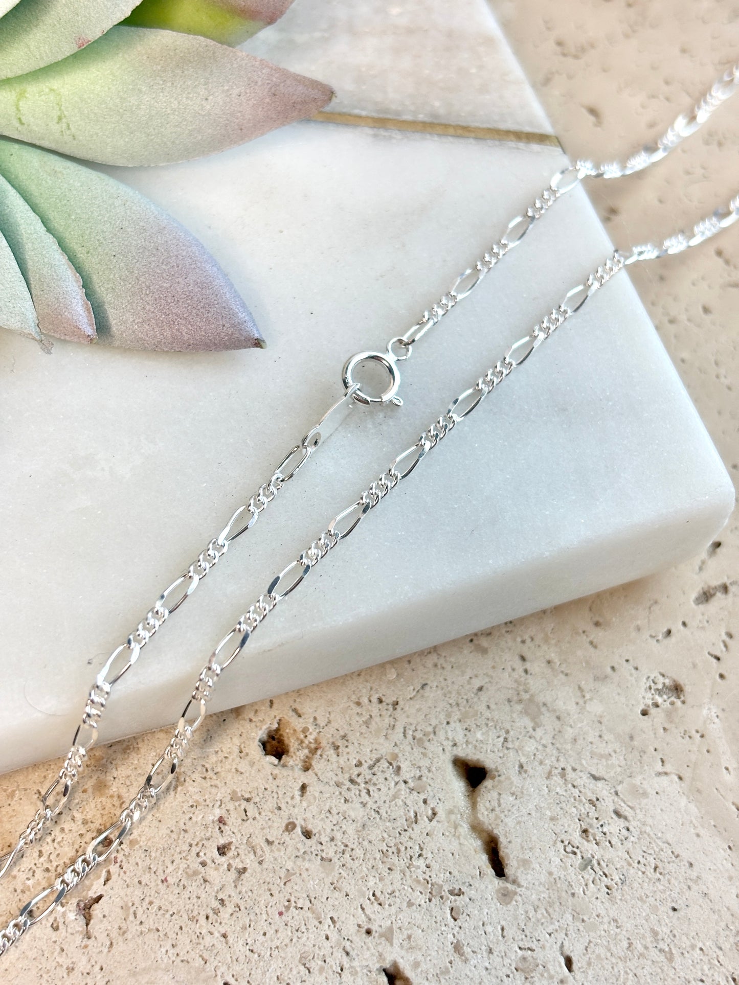 Figaro chain 19 inches