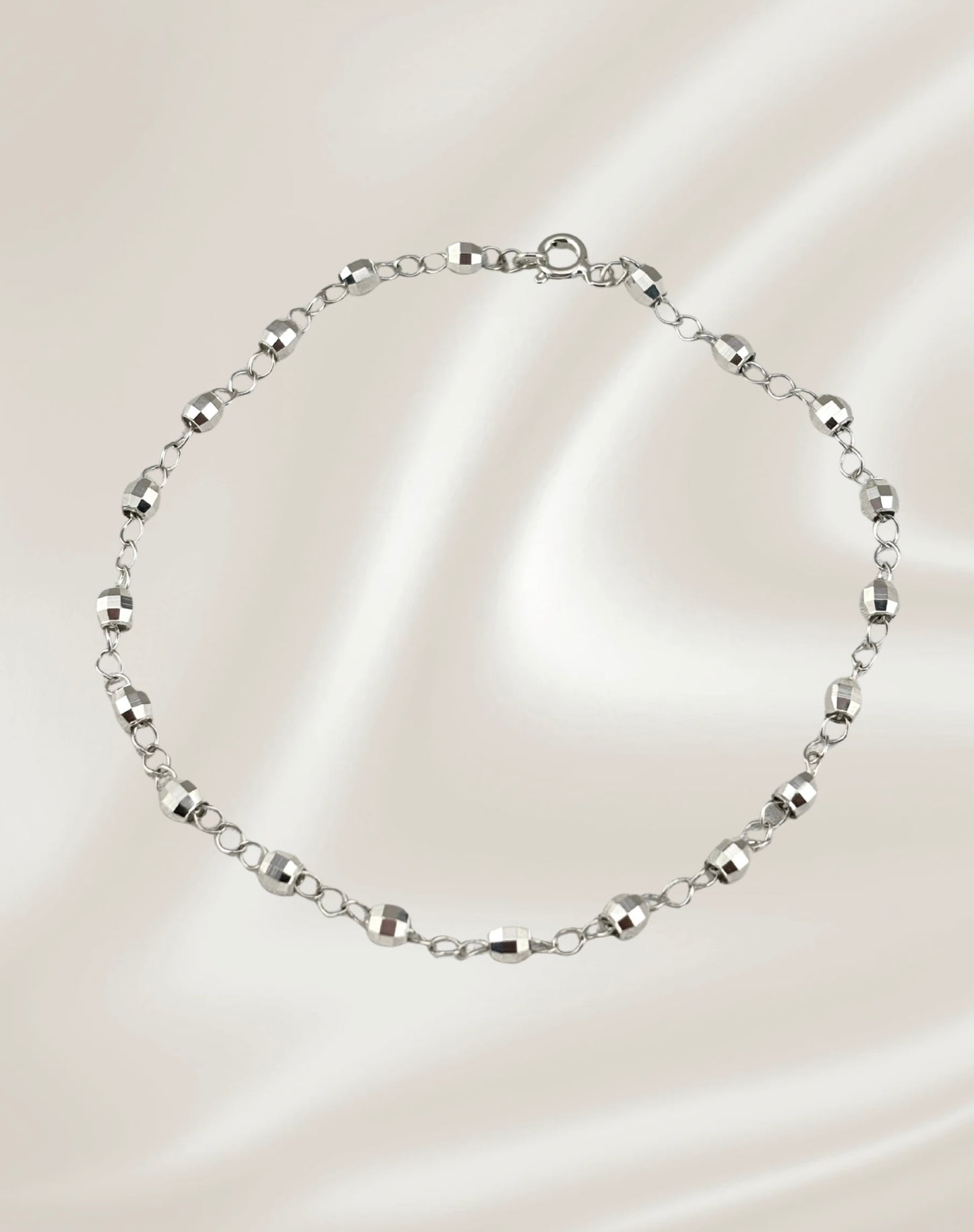 Silver 925 anklet | Ankle bracelet summer jewelry