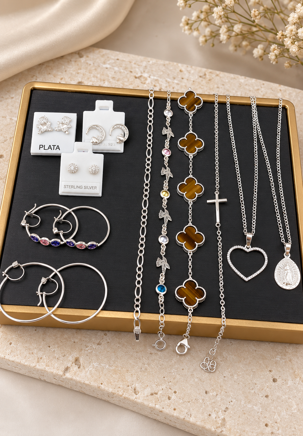 Wholesale bunddle Sterling Silver jewelry