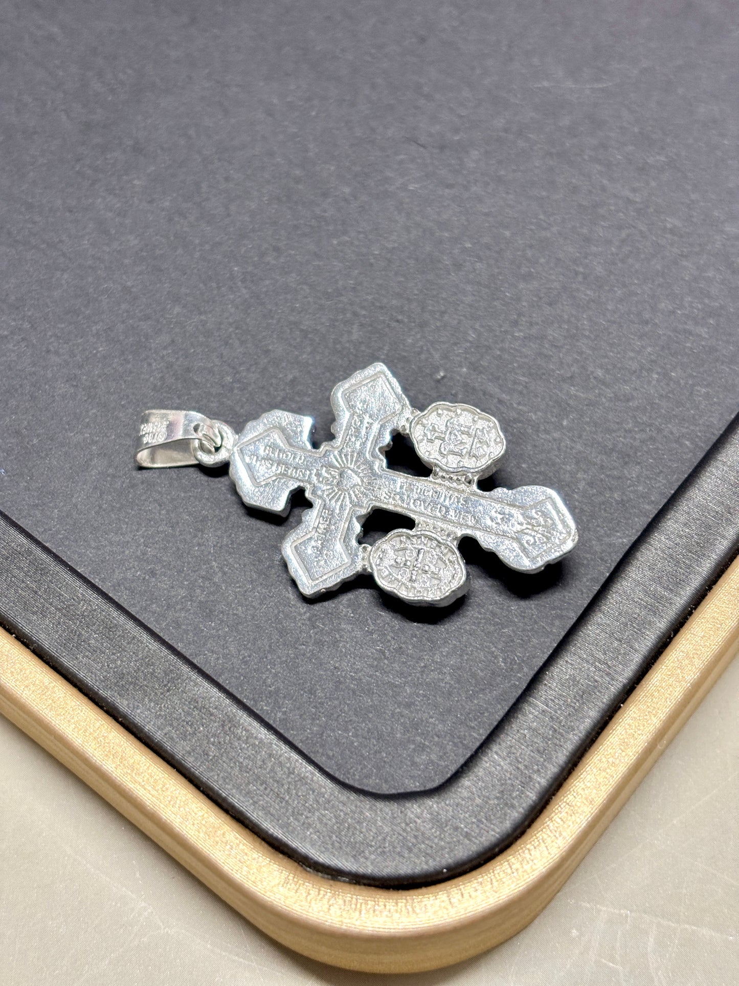 Sterling Silver Pardon Cross Pendant | Powerful Catholic Protection | Cruz Del perdón plata 925