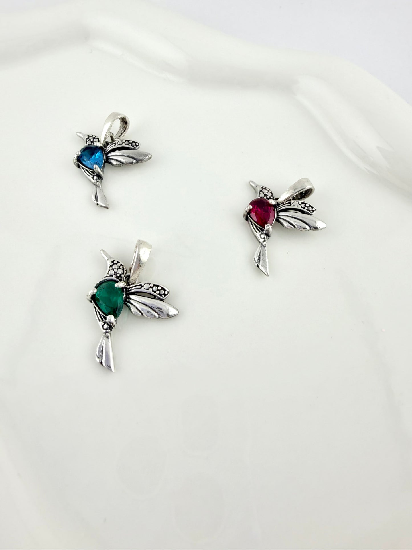 Silver 925 hummingbird pendant | Silver pendants |