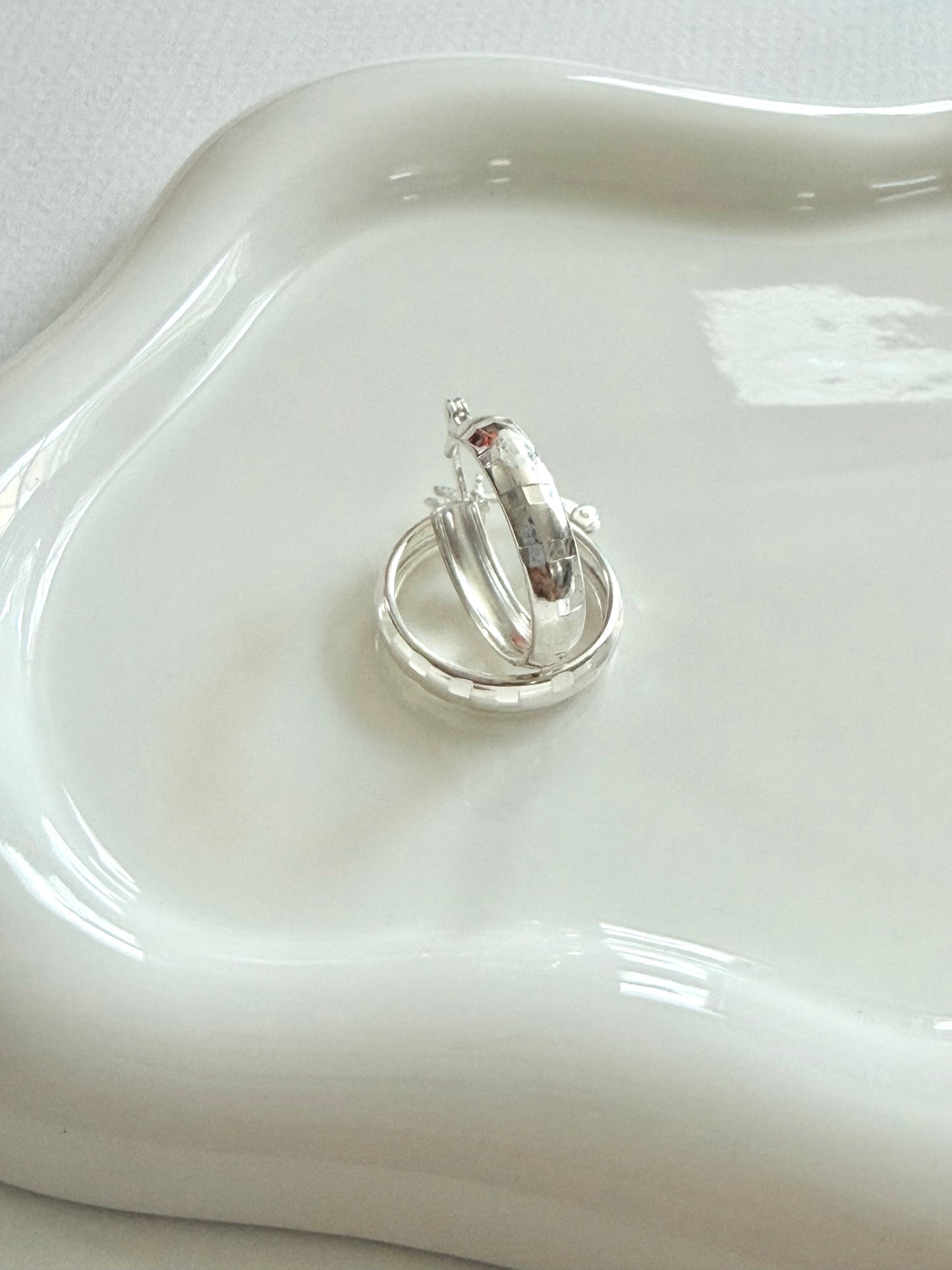 Silver 925 hoop earrings 17MM |