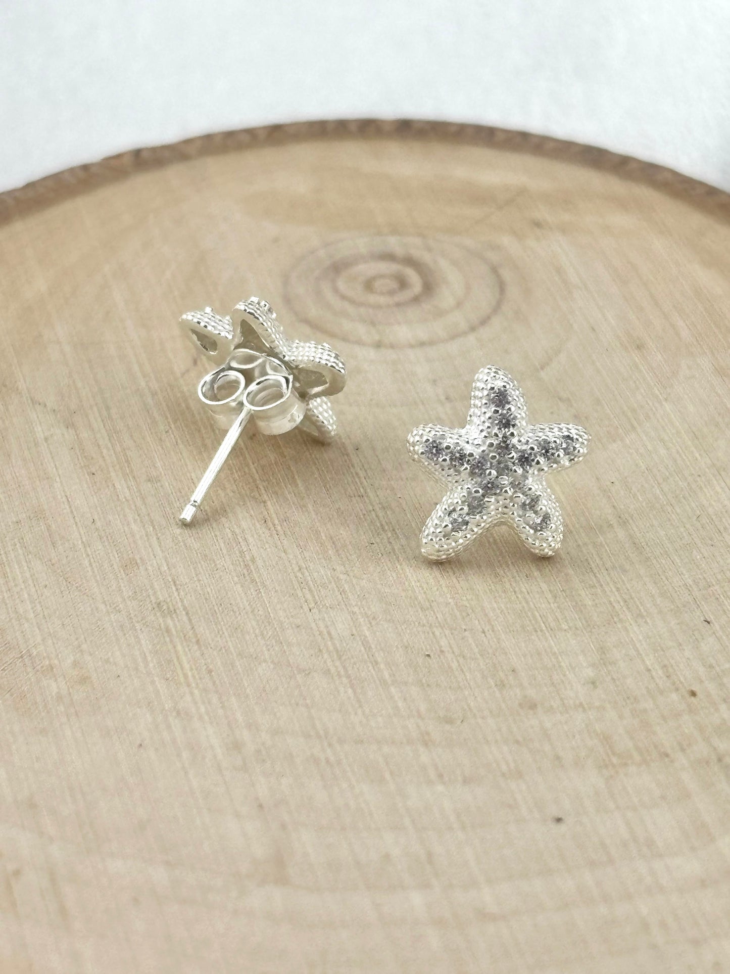 Silver 925 Starfish earrings