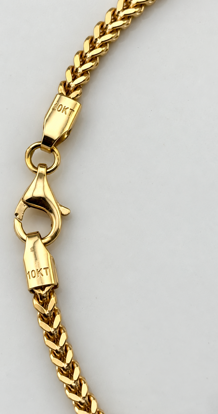 10K Solid Gold Franco Link Bracelet 8 Inch, 2mm – Classic Gold Bracelet